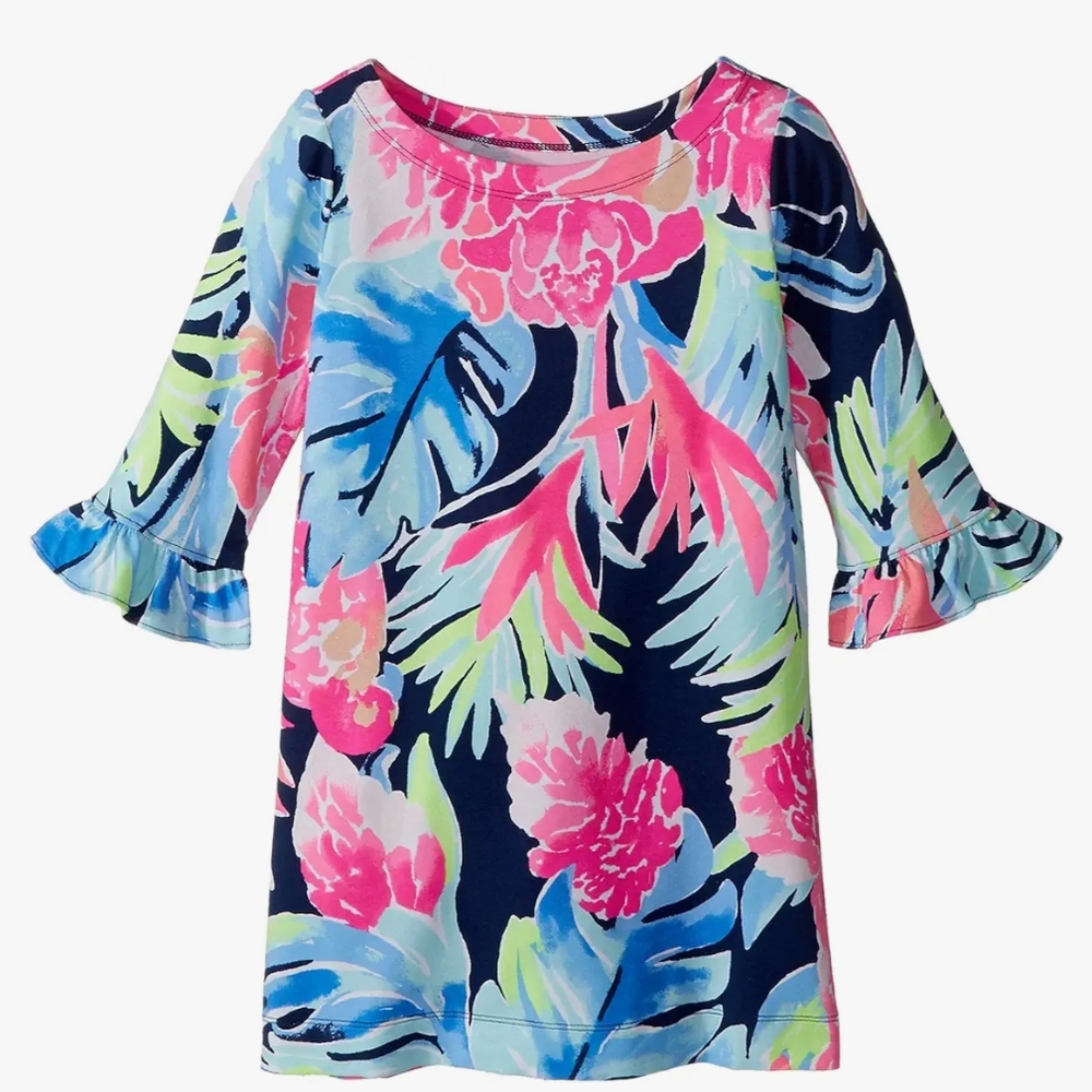 Lilly Pulitzer Girls Mini Sophie Ruffle Dress